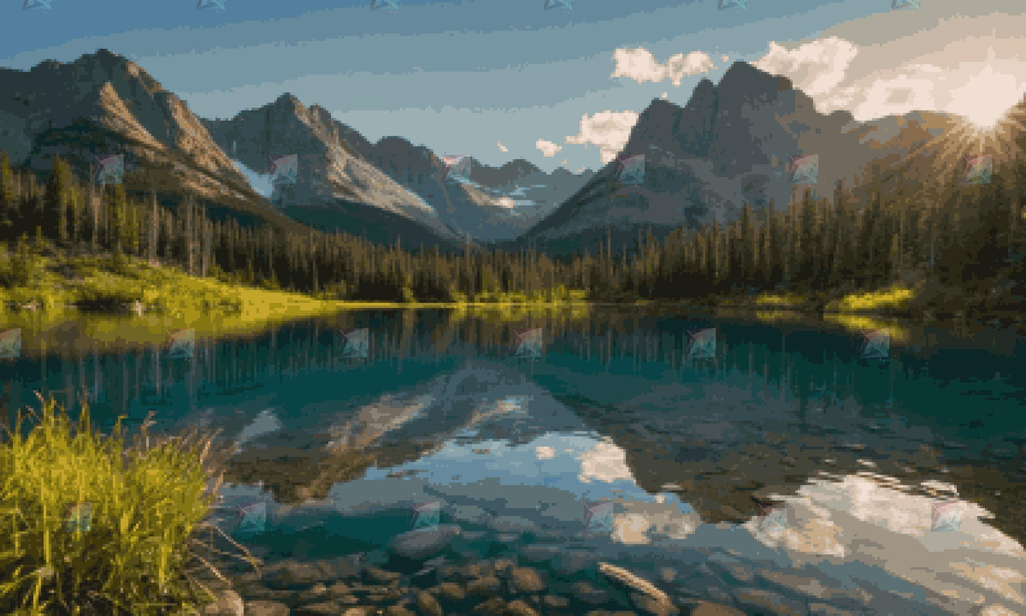 #Round Diamond / 60X100cm