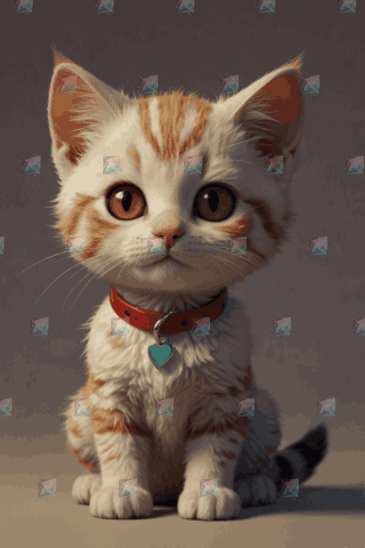 #Round Diamond / 80X120cm