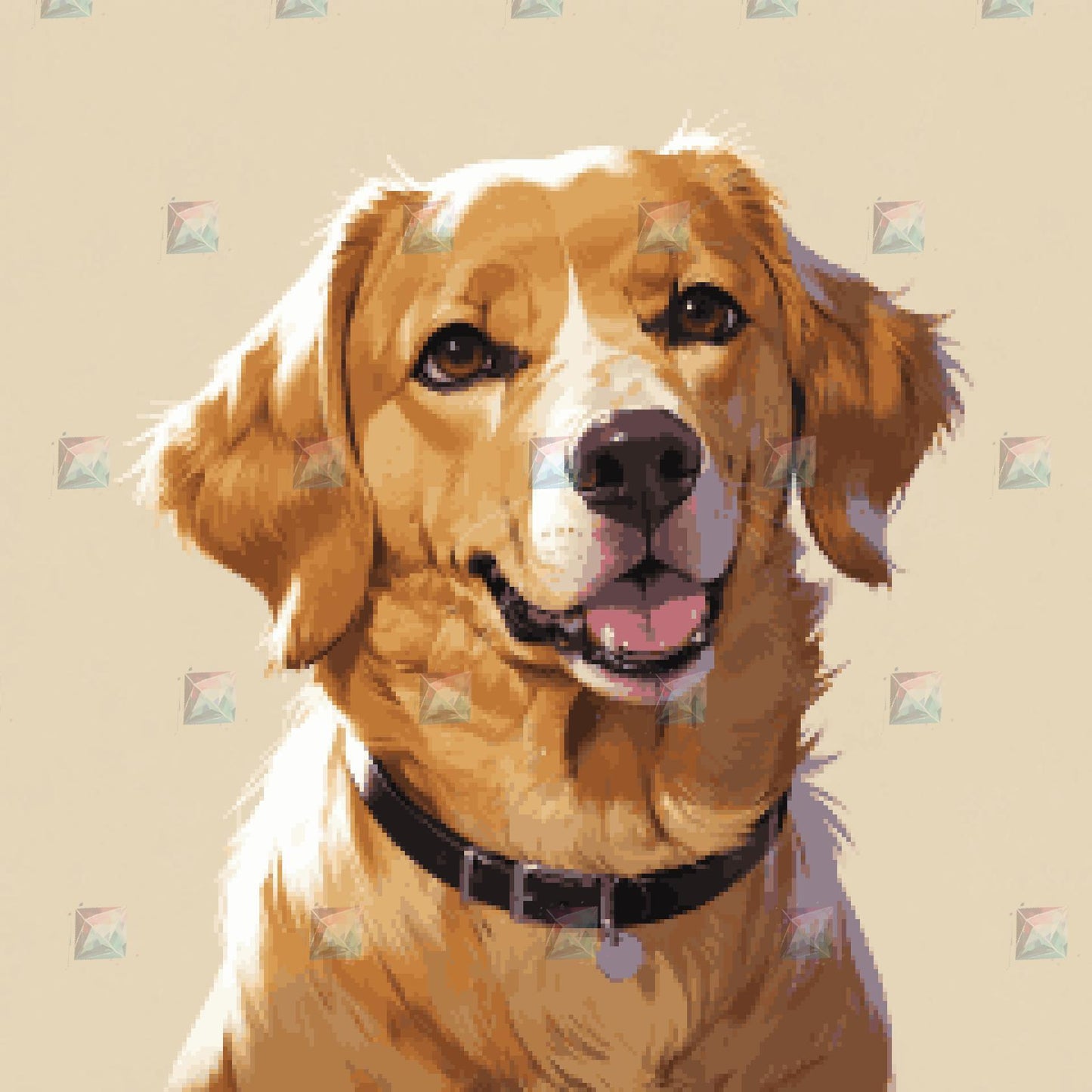 #Round Diamond / 60X60cm