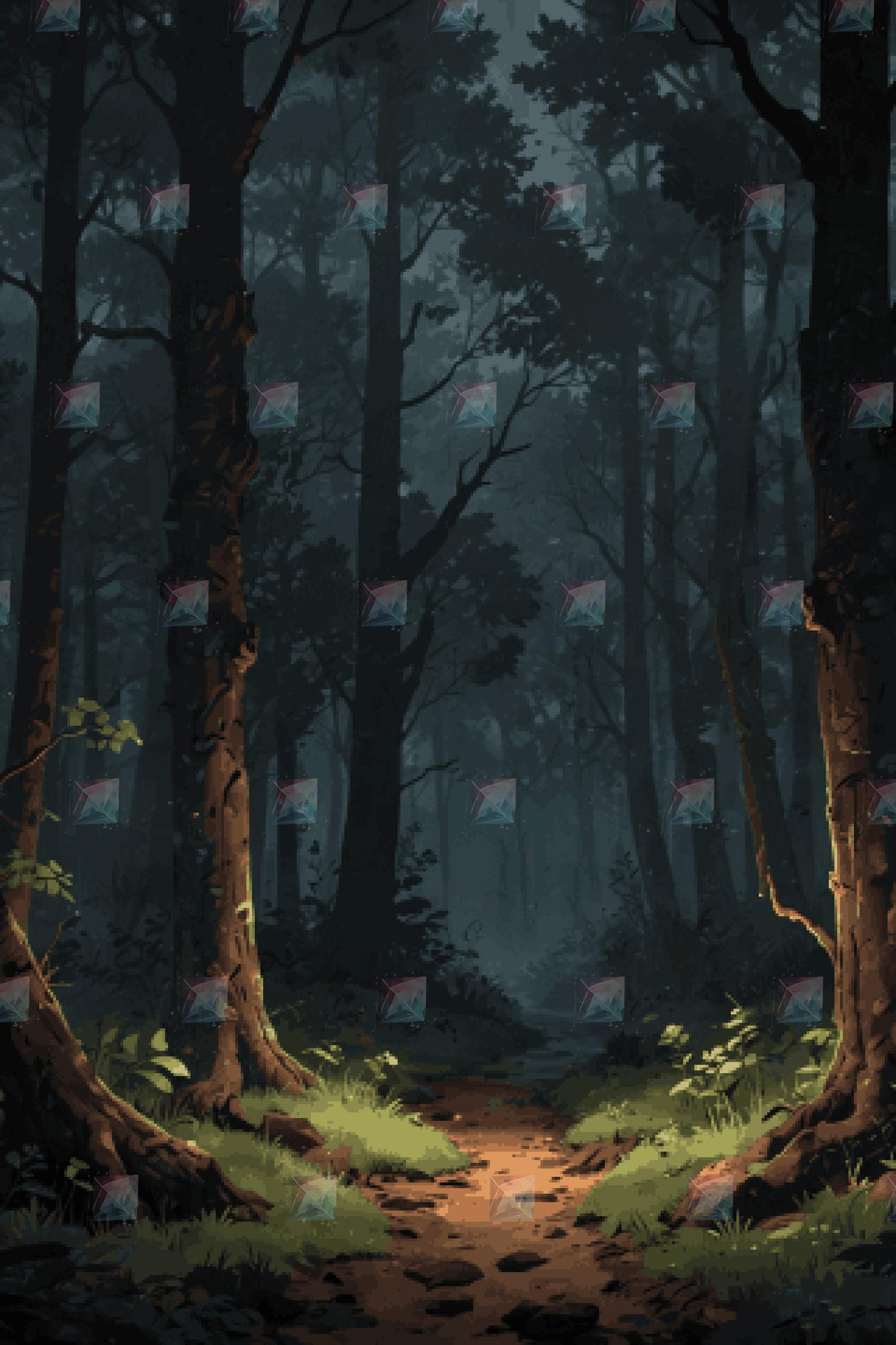 #Round Diamond / 80X120cm