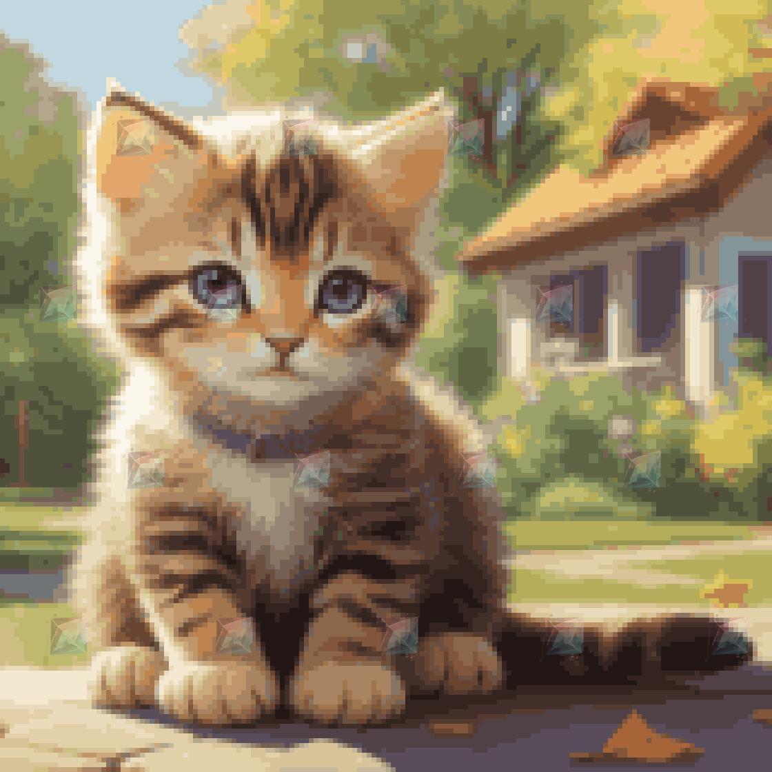 #Round Diamond / 40X40cm