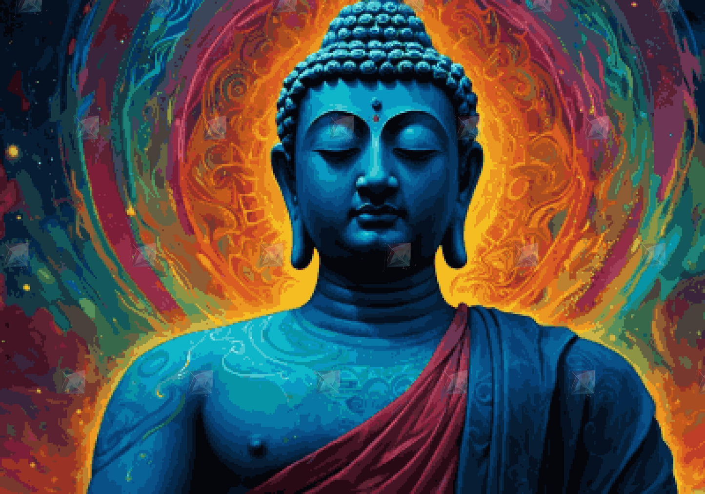 #Round Diamond / 70X100cm