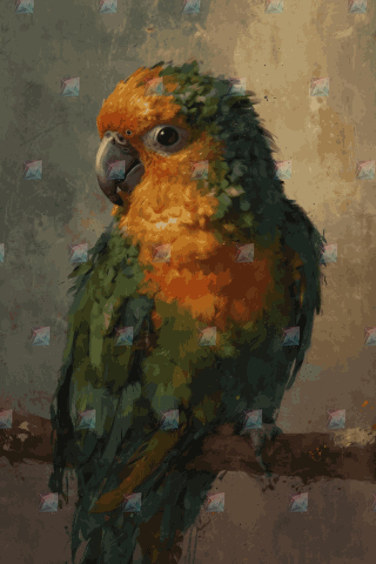 #Round Diamond / 80X120cm