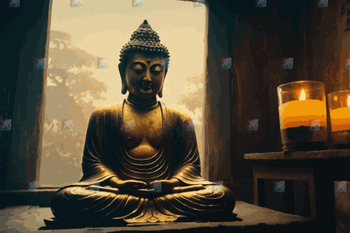 #Round Diamond / 80X120cm