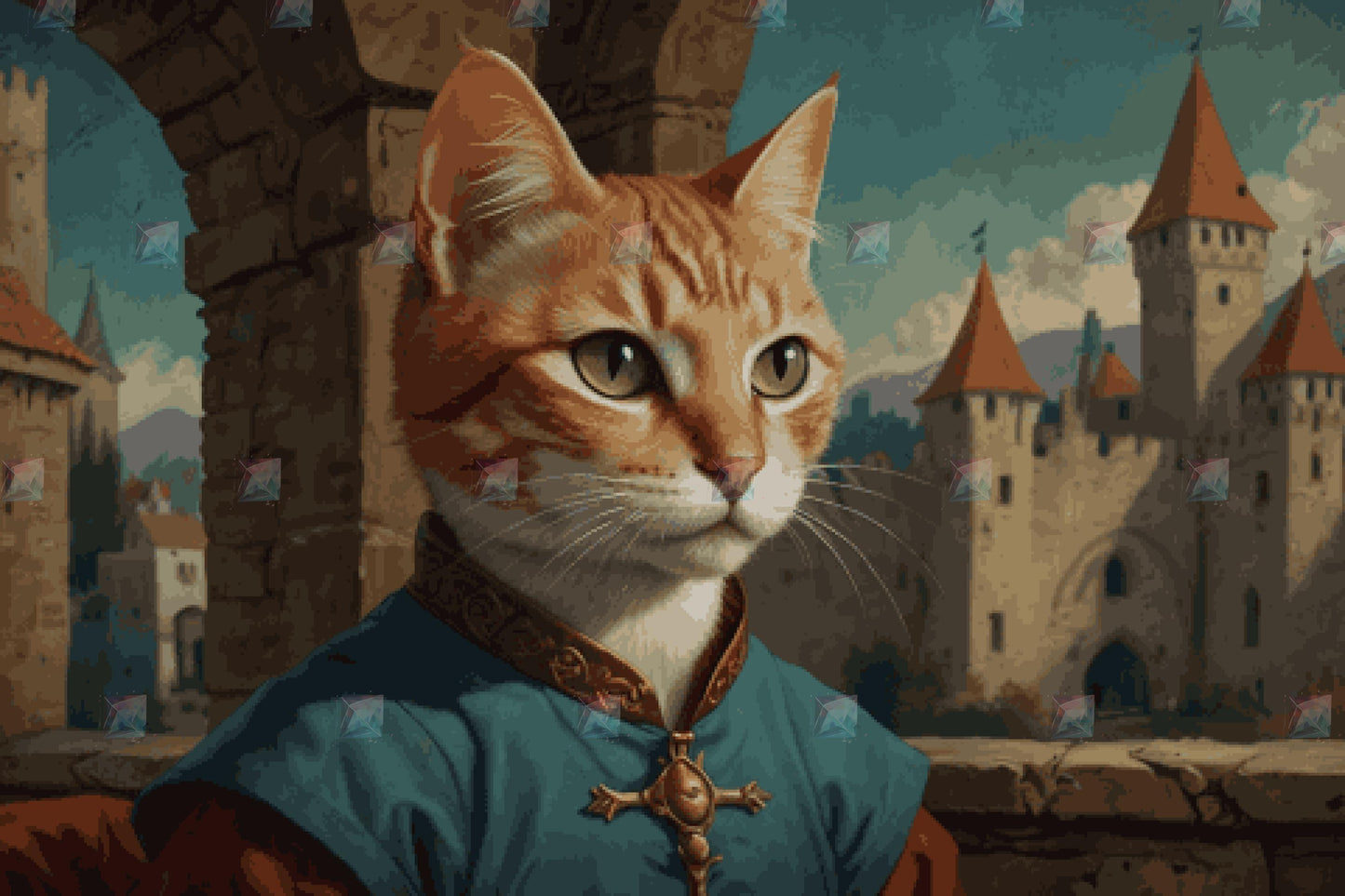 #Round Diamond / 80X120cm