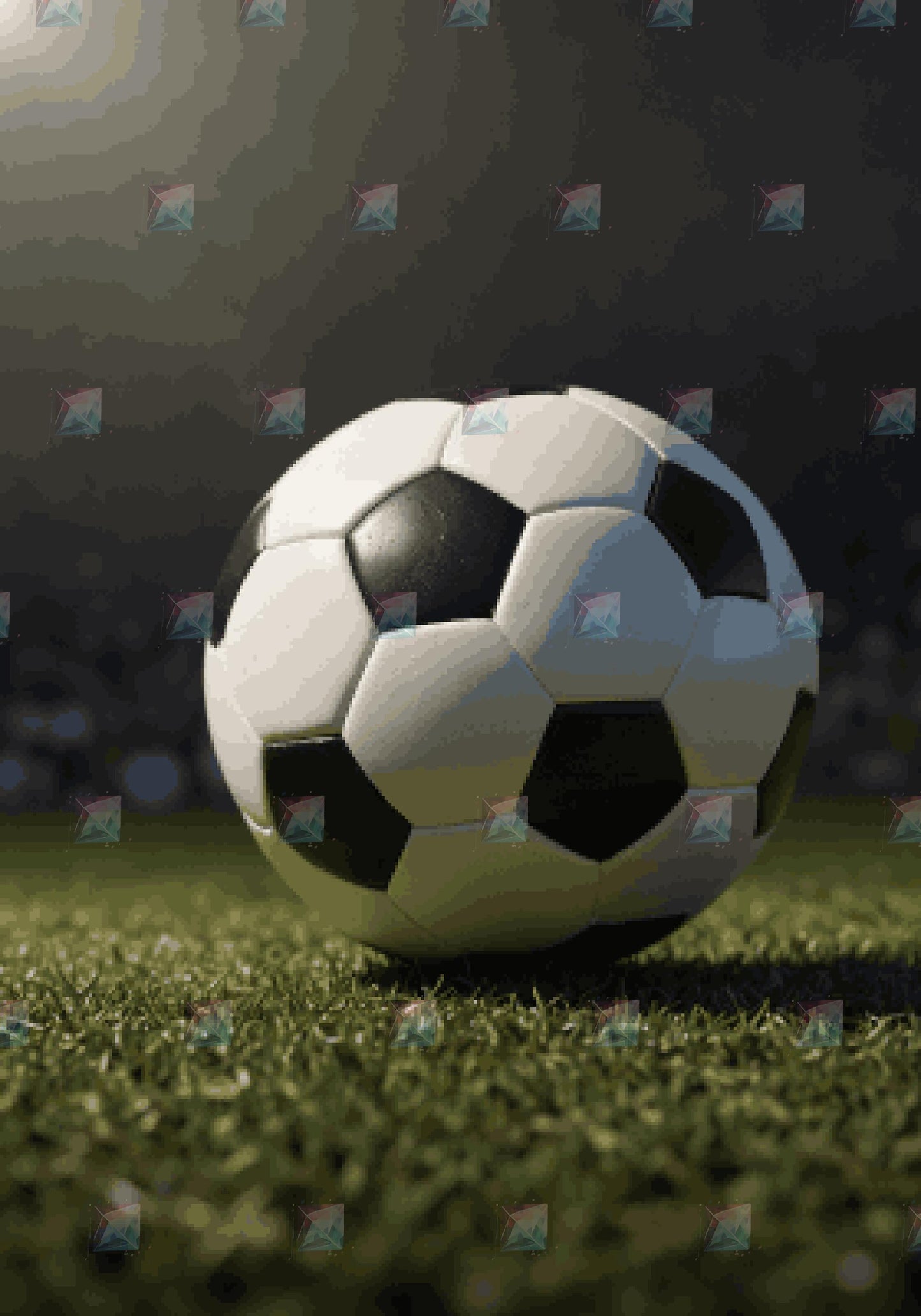 #Round Diamond / 70X100cm