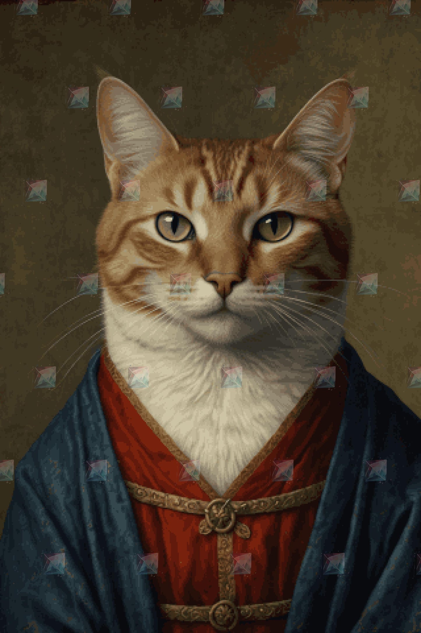 #Round Diamond / 80X120cm