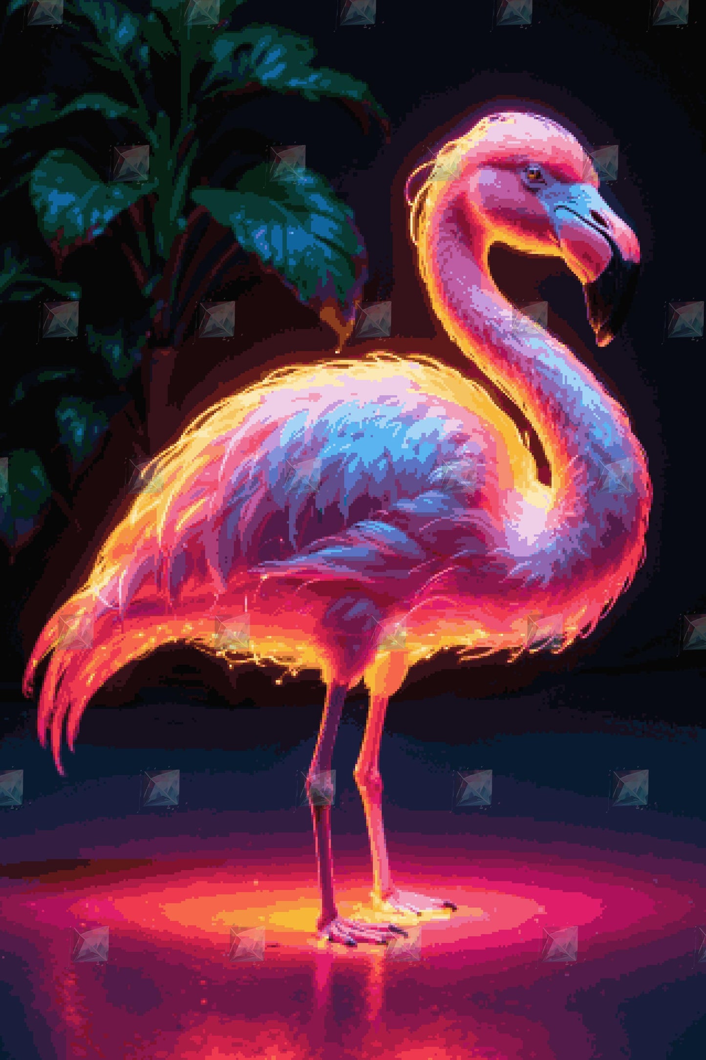 #Round Diamond / 80X120cm