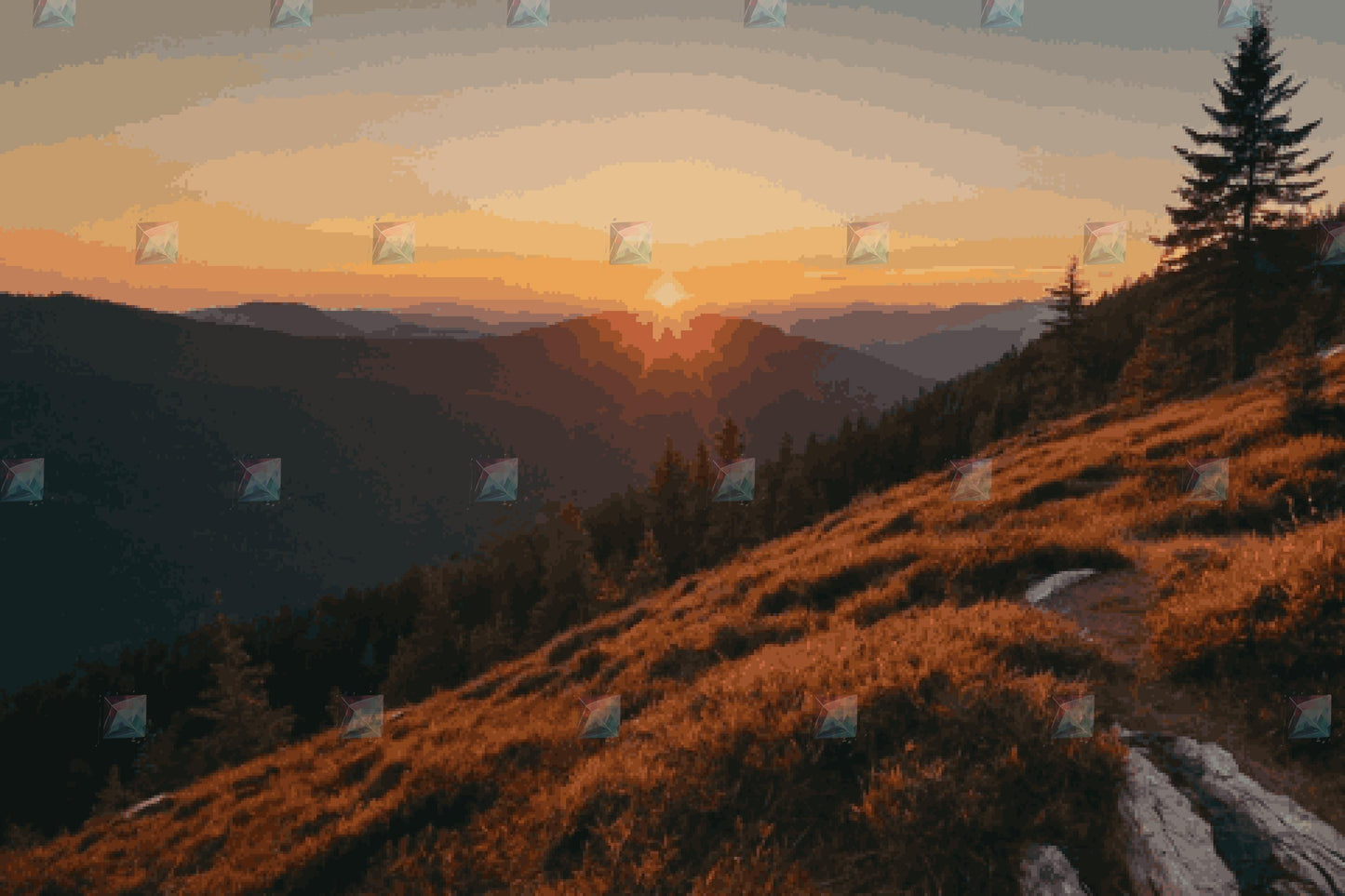 #Round Diamond / 80X120cm