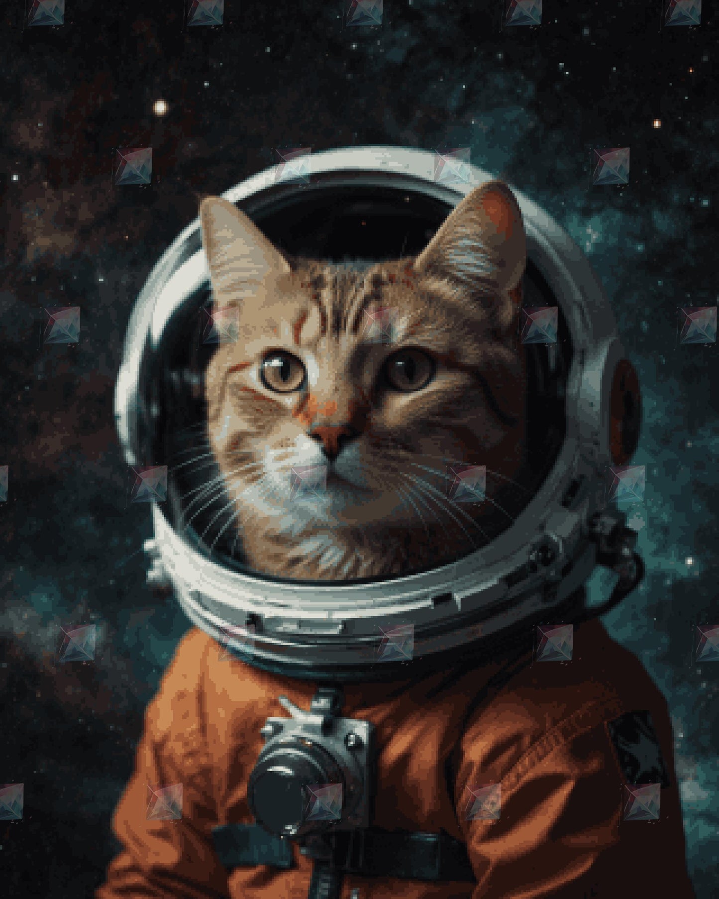 #Round Diamond / 80X100cm