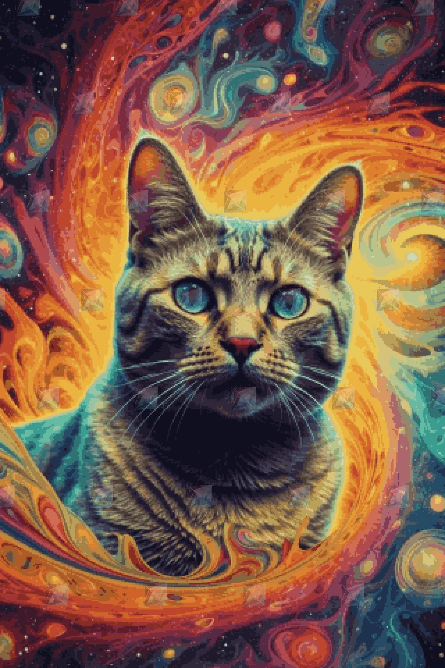 #Round Diamond / 80X120cm