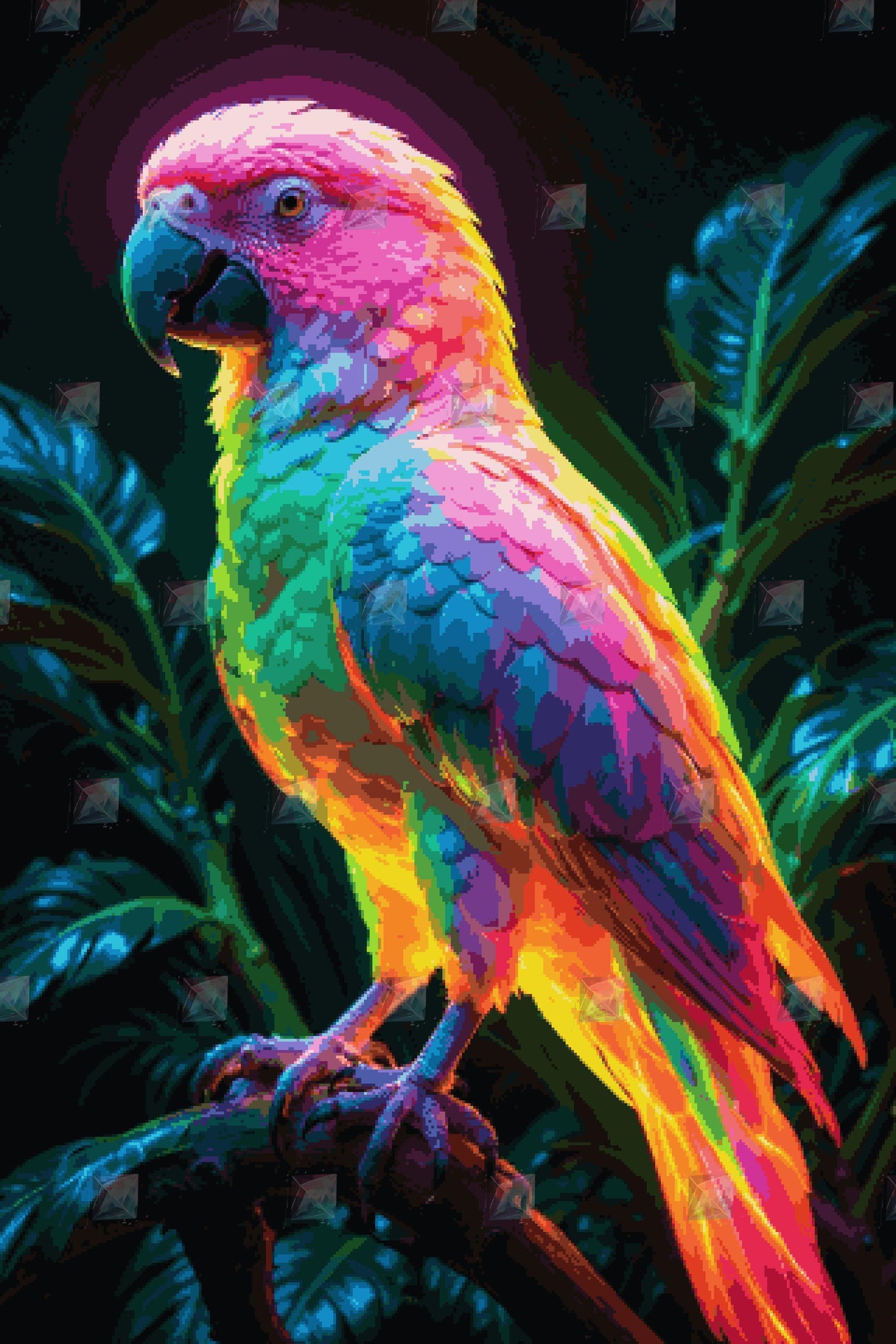 #Round Diamond / 80X120cm