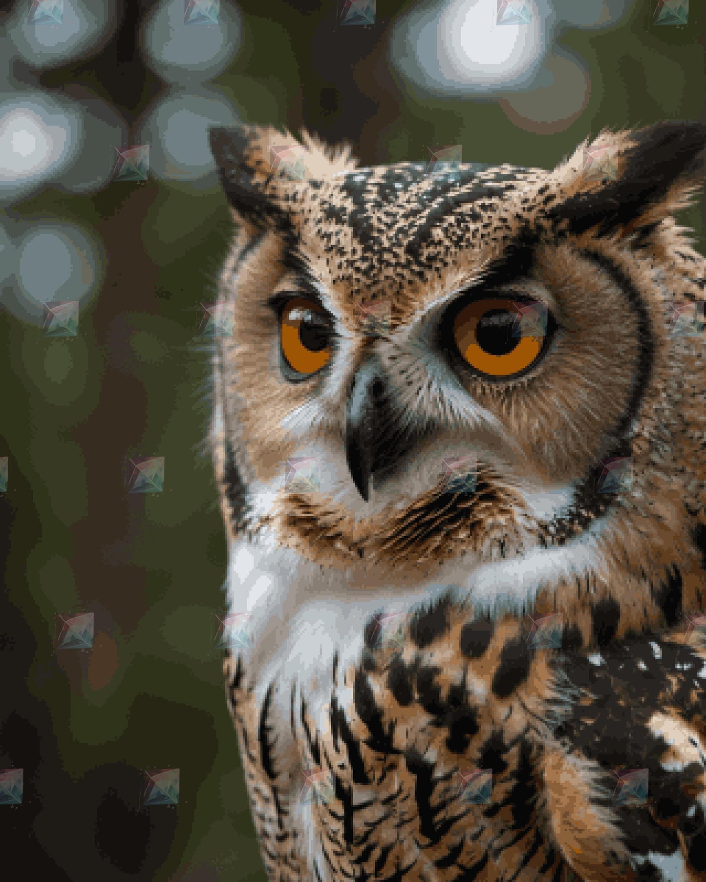 #Round Diamond / 80X100cm