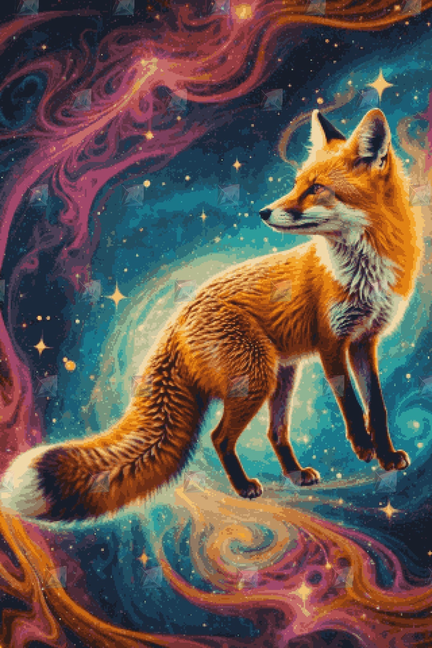 #Round Diamond / 80X120cm