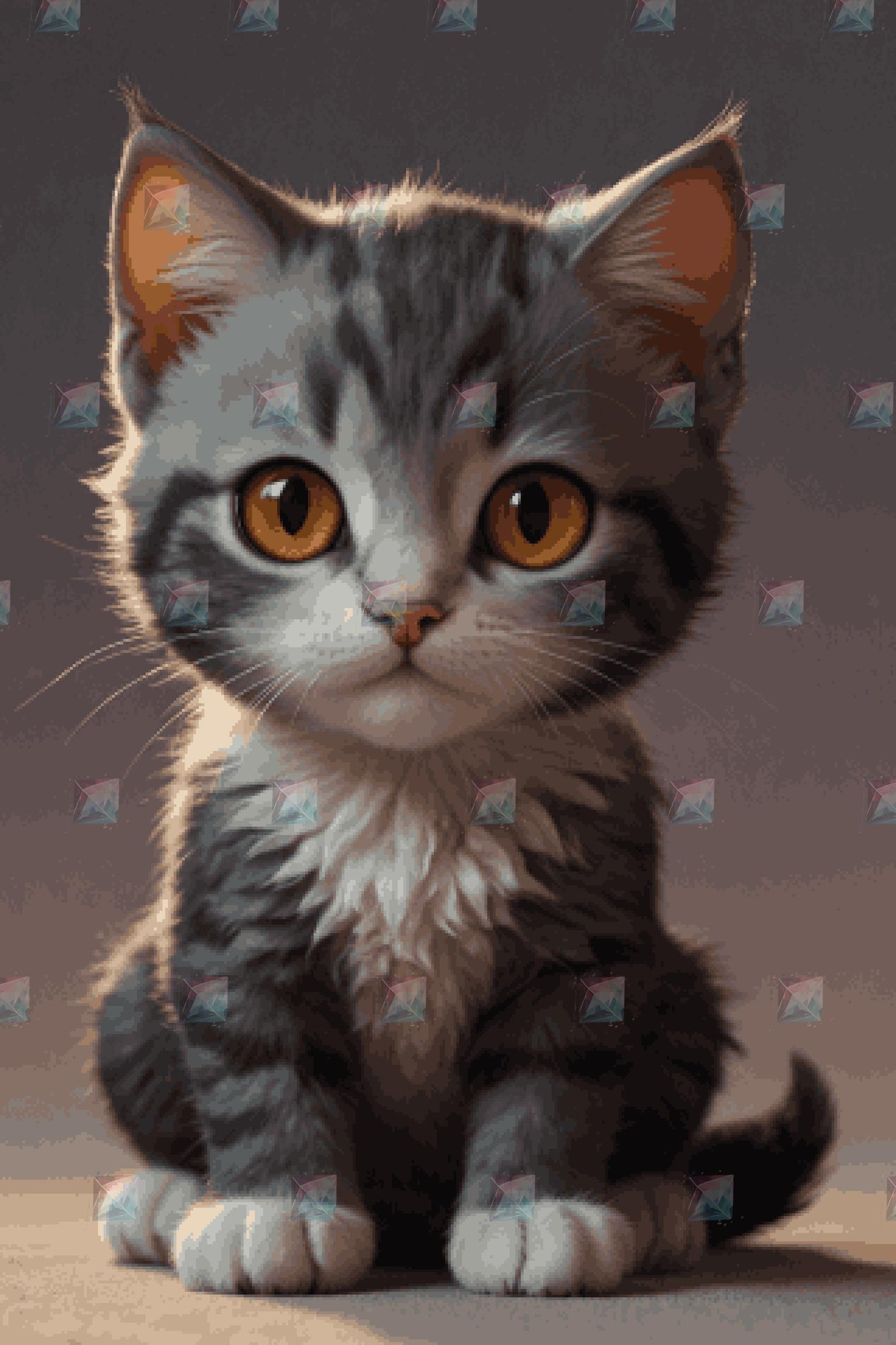 #Round Diamond / 80X120cm