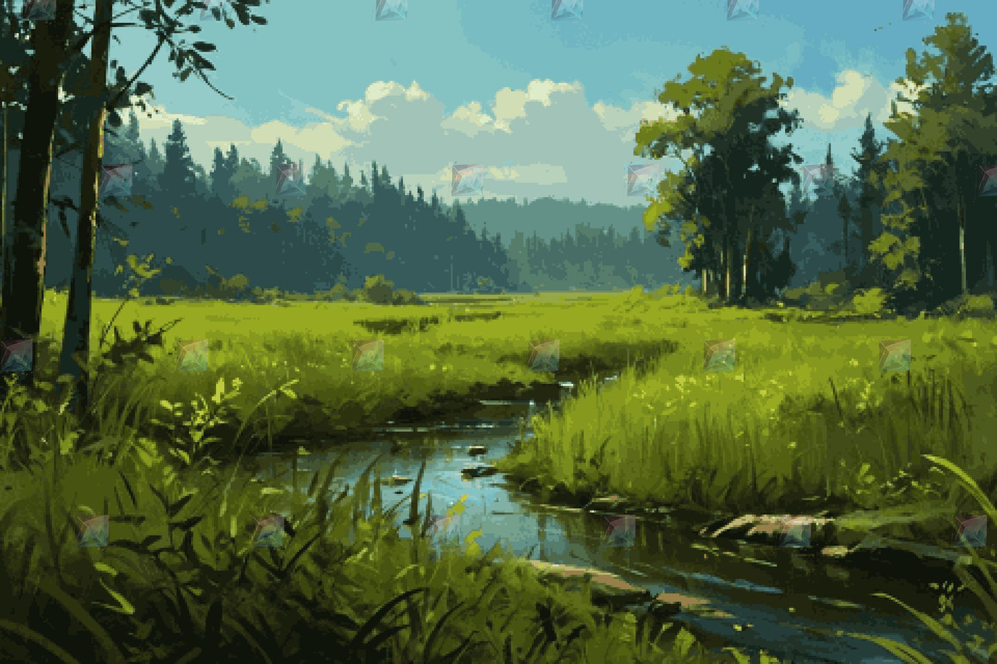 #Round Diamond / 80X120cm