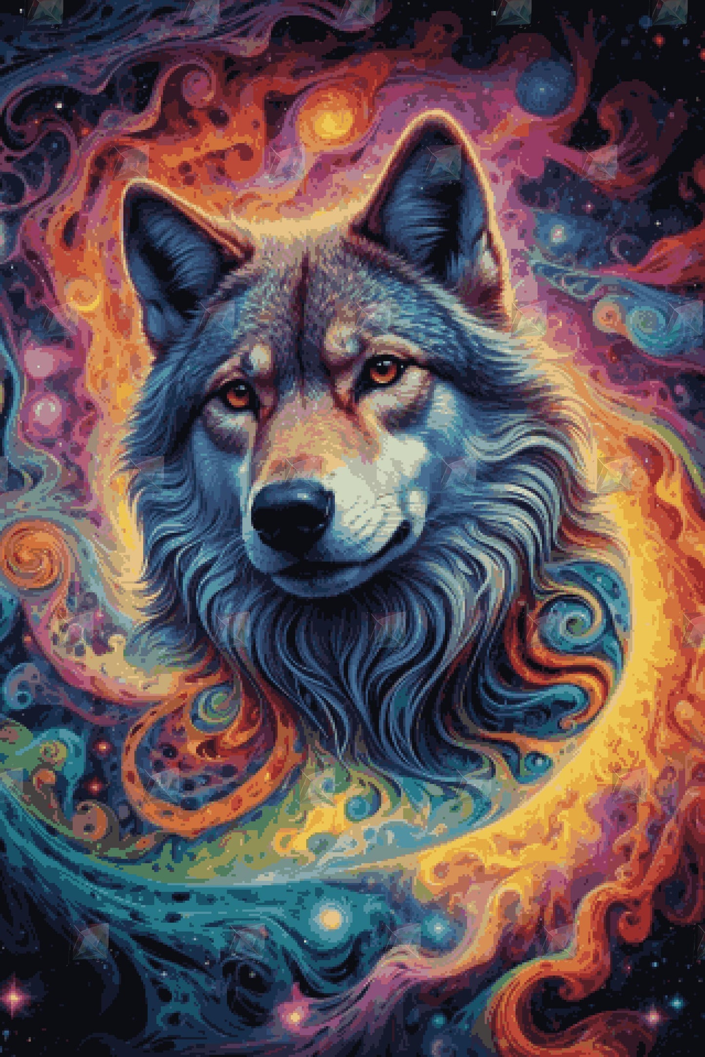 #Round Diamond / 80X120cm