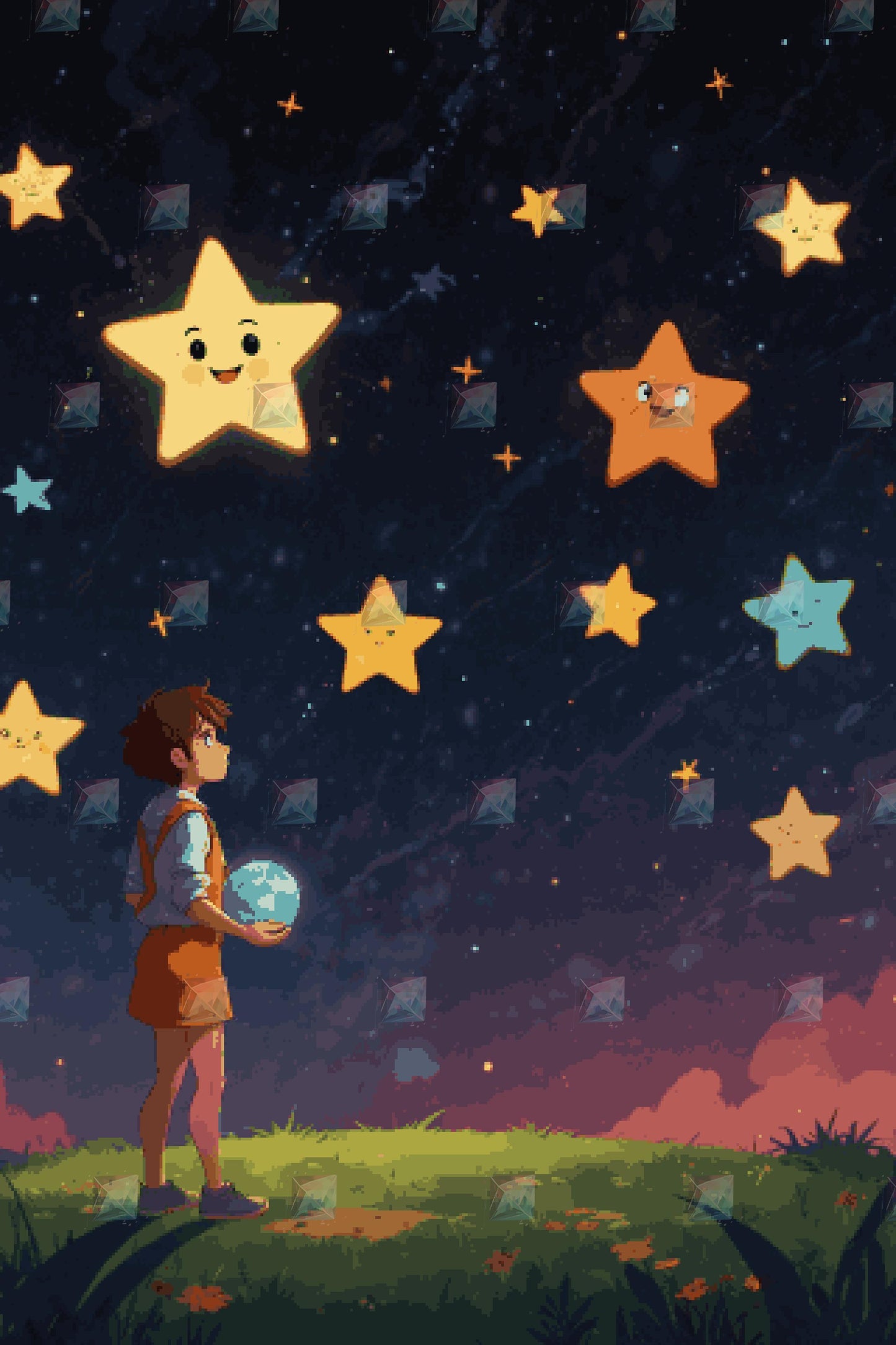 #Round Diamond / 80X120cm