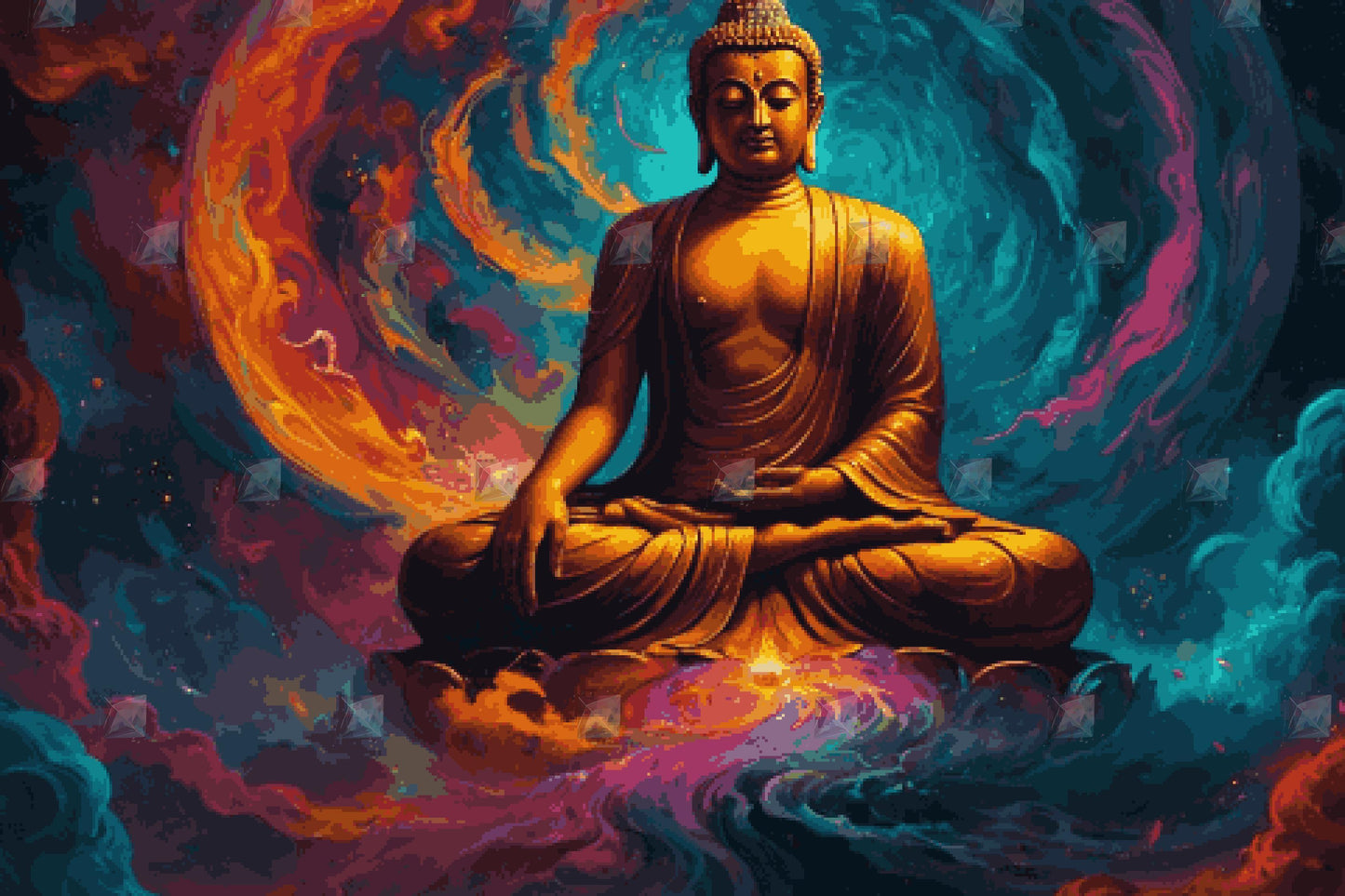 #Round Diamond / 80X120cm