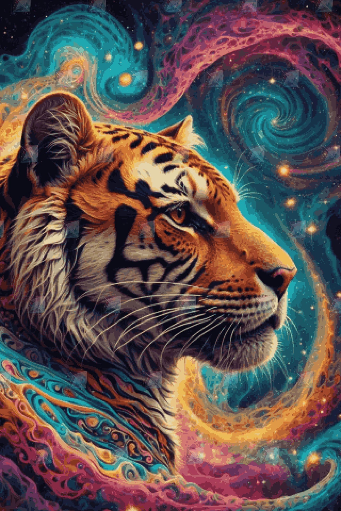 #Round Diamond / 80X120cm