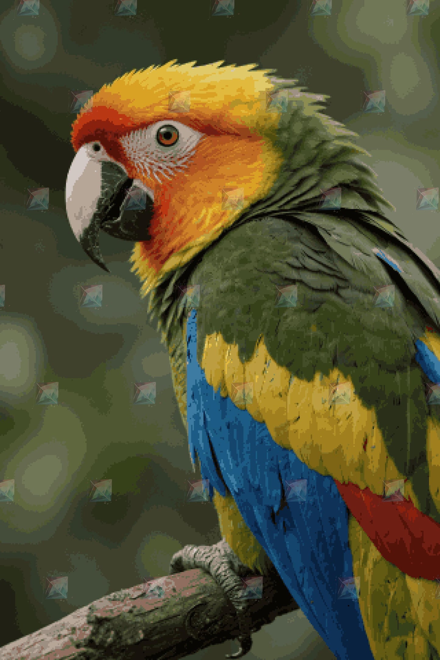 #Round Diamond / 80X120cm