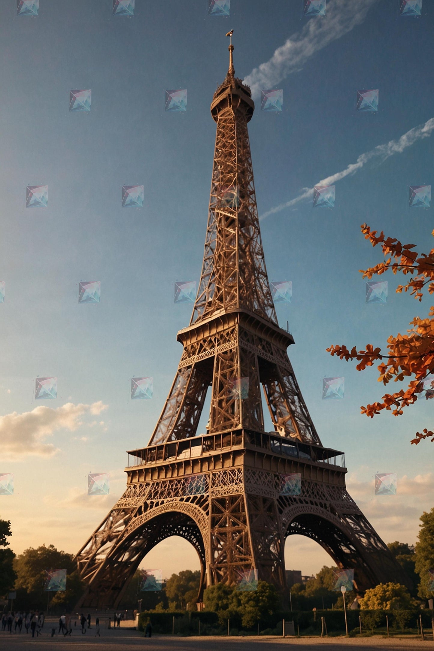 Spätsommerträume am Eiffelturm in Paris